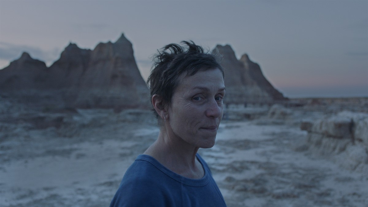 Nomadland by Chloé Zhao starring and produced by Oscar-winner Frances McDormand at the Venice International Film Festival and at the major Fall Film Festivals